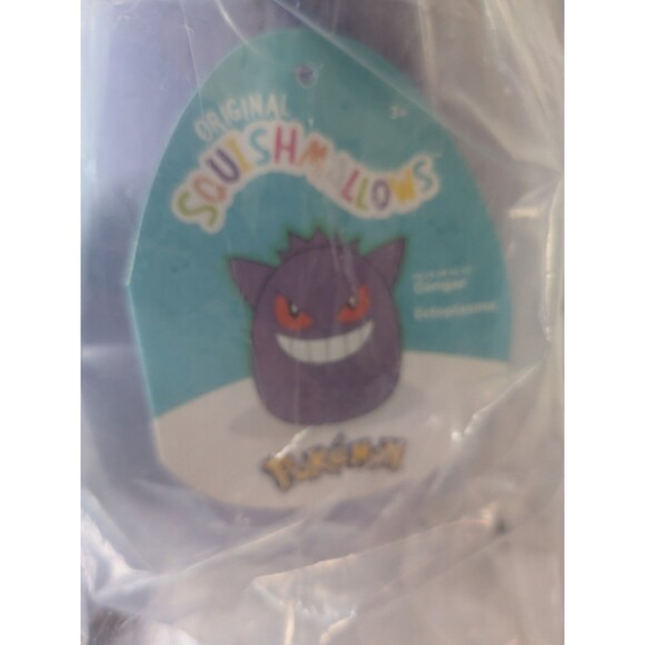 Pokemon Gengar Squishmallow Plush Stuffed Animal Sealed Brand New NWT - Picture 4 of 5